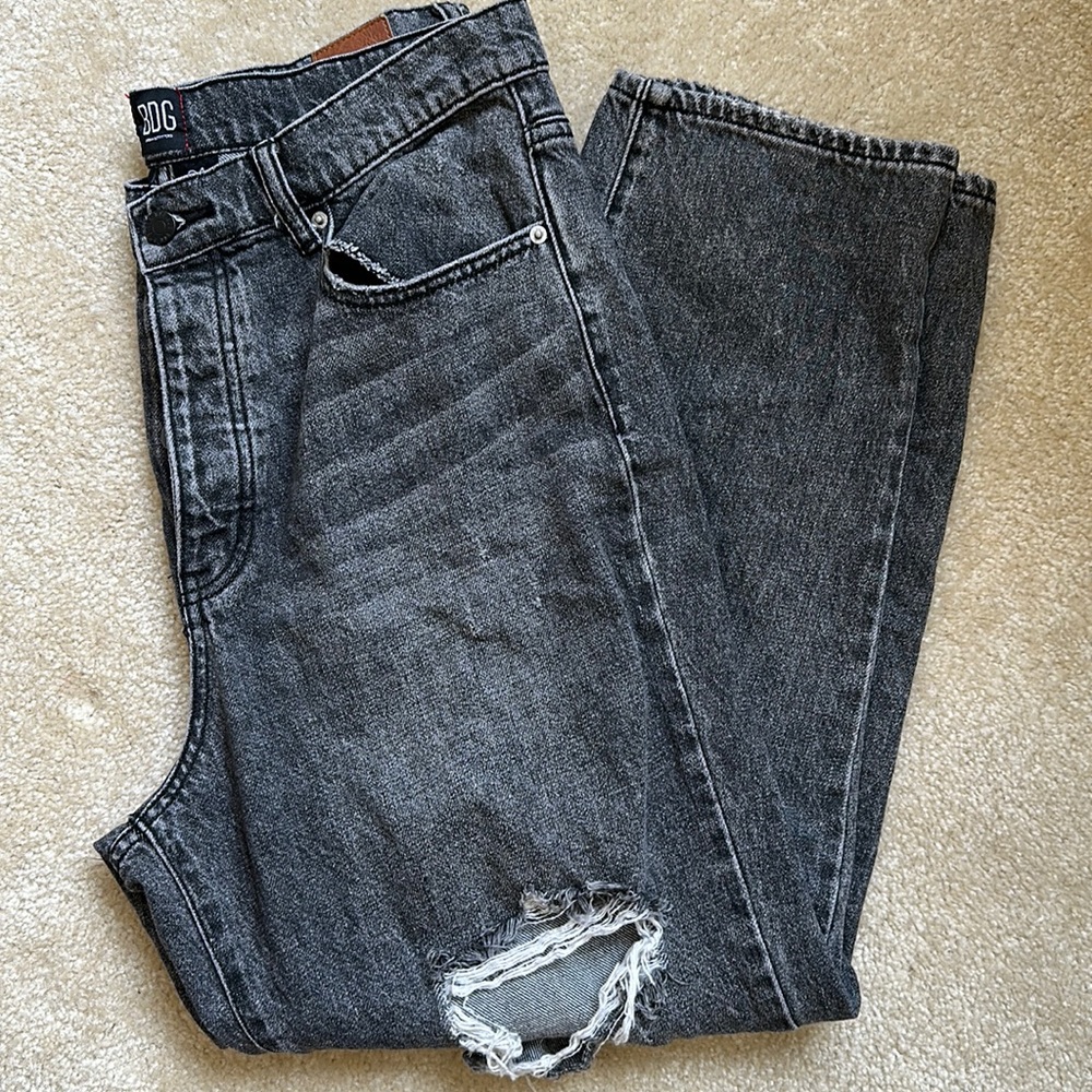 BDG ripped black jeans size 31